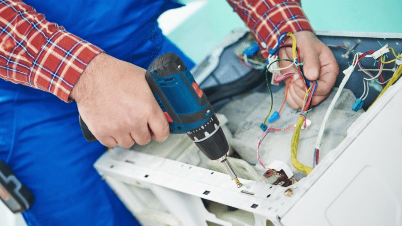 Çankaya Gorenje Gorenje çamaşır makinesi kart tamiri – Su almama arızası orijinal parça ile giderildi. - Teknik servis örneği